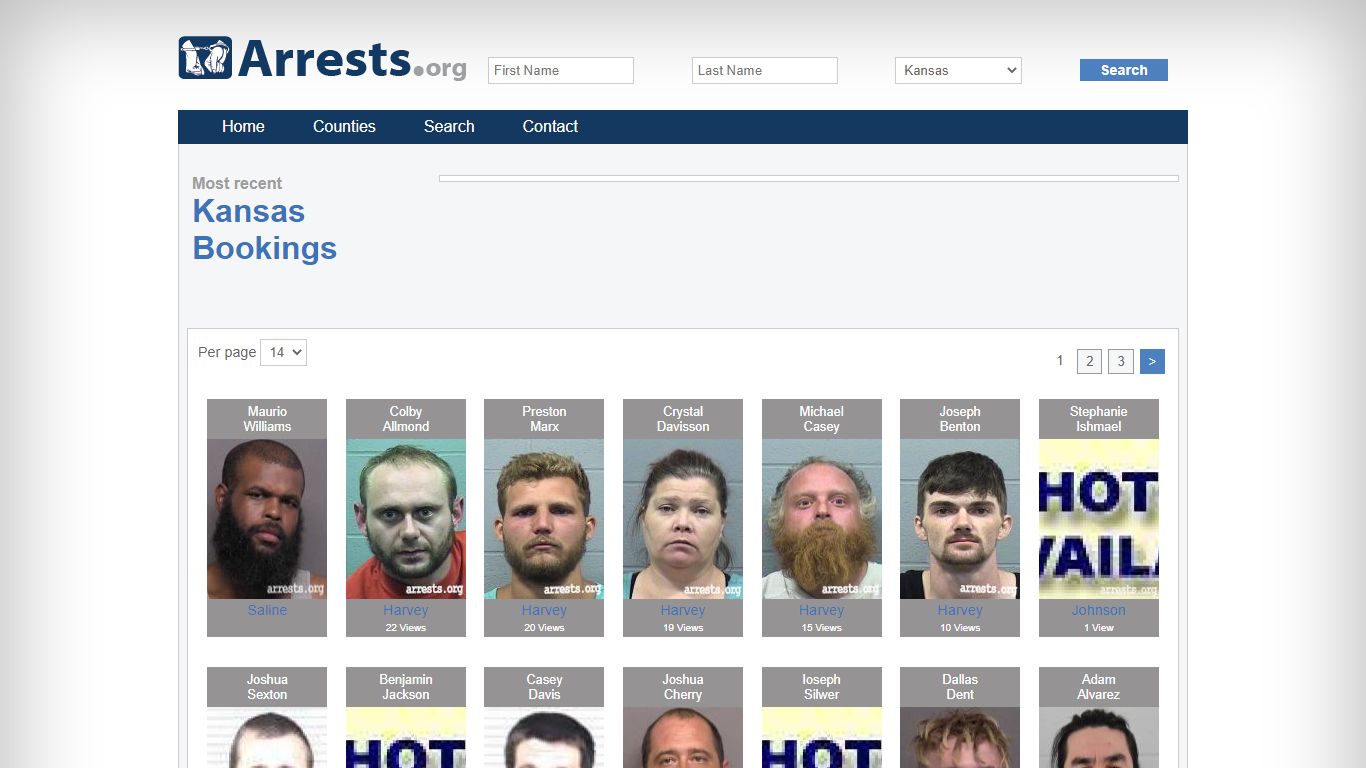 Kansas Arrests and Inmate Search